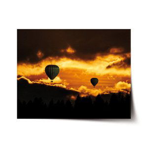 Plakát Horkovzdušné balony - 90x60 cm