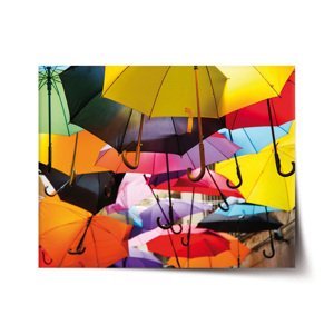 Plakát Deštníky - 60x40 cm