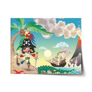 Plakát Pirát - 120x80 cm