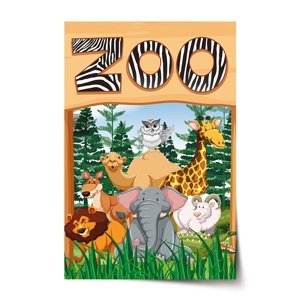 Plakát Zoo - 60x40 cm