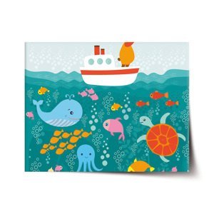 Plakát Mořský svět - 90x60 cm