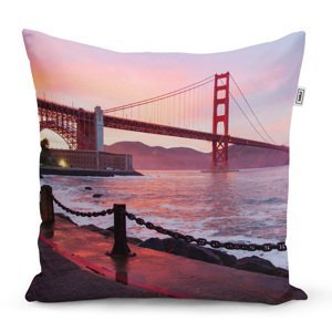 Polštář Golden Gate - 50x50 cm
