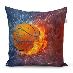 Polštář Basketbalový míč - 60x60 cm