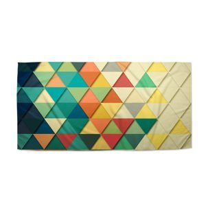 Ručník Trojúhelníky - 70x140 cm