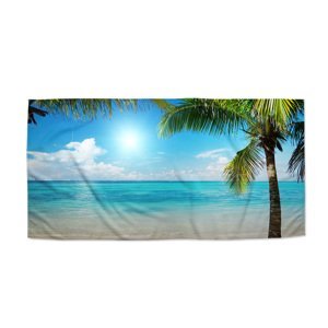 Ručník Pláž s palmami - 70x140 cm
