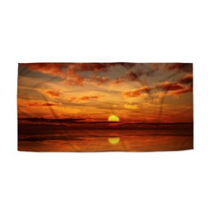 Ručník Oranžové slunce - 70x140 cm