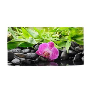 Ručník Růžová orchidej - 30x50 cm