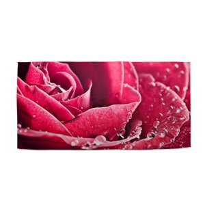 Ručník Detail růže - 70x140 cm