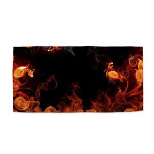 Ručník Červený oheň - 30x50 cm