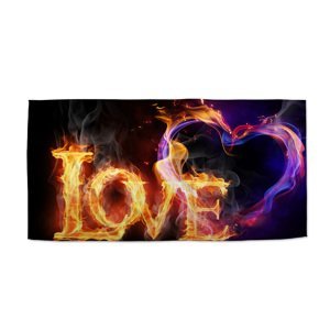 Ručník Love - 70x140 cm