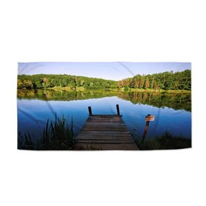Ručník Molo na jezeře - 50x100 cm