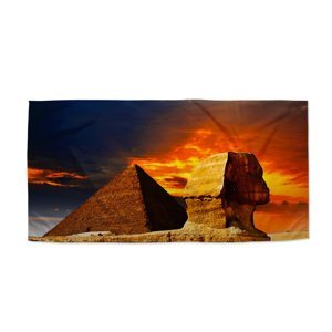 Ručník Pyramidy - 50x100 cm