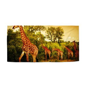 Ručník Žirafy - 50x100 cm