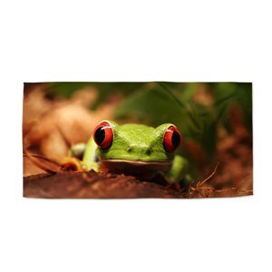 Ručník Zelená žába - 50x100 cm
