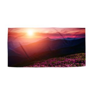 Ručník Rozkvetlá příroda - 30x50 cm