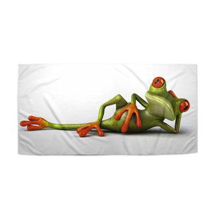 Ručník Ležící žába - 30x50 cm