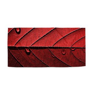 Ručník Červený list - 50x100 cm