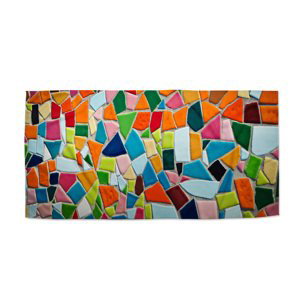 Ručník Barevná mozaika - 30x50 cm