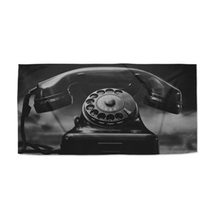 Ručník Starý telefon - 50x100 cm