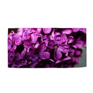 Ručník Fialové květy - 30x50 cm