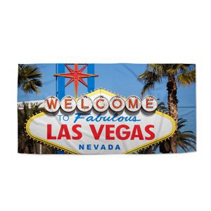 Ručník Welcome to Las Vegas - 50x100 cm