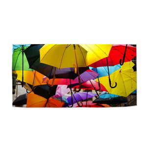 Ručník Deštníky - 70x140 cm