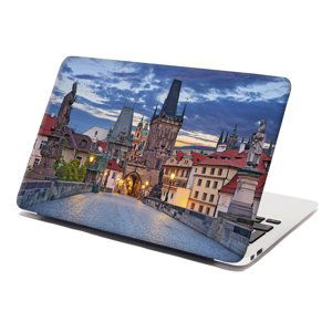 Samolepka na notebook Karlův most - 38x26 cm