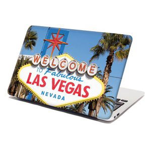 Samolepka na notebook Welcome to Las Vegas - 38x26 cm