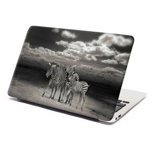 Samolepka na notebook Zebry - 38x26 cm