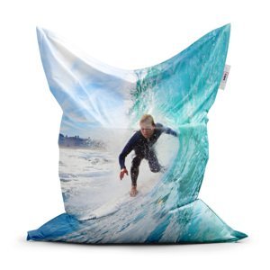 Sedací vak Classic Surfař na vlně - 150x100 cm