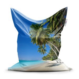 Sedací vak Classic Palmová pláž - 150x100 cm