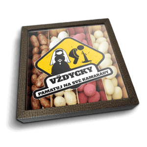 Mandle v čokoládě Vždycky pamatuj na svoje kamarády - 4x 80g