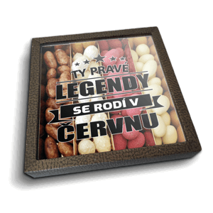 Mandle v čokoládě Ty pravé legendy se rodí v červnu - 4x 80g