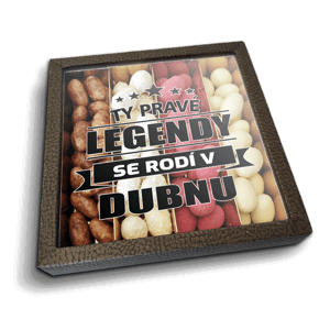 Mandle v čokoládě Ty pravé legendy se rodí v dubnu - 4x 80g