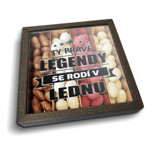 Mandle v čokoládě Ty pravé legendy se rodí v lednu - 4x 80g