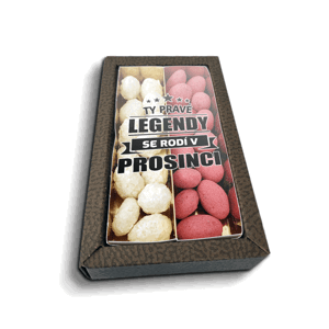 Mandle v čokoládě Ty pravé legendy se rodí v prosinci - 2x 80g