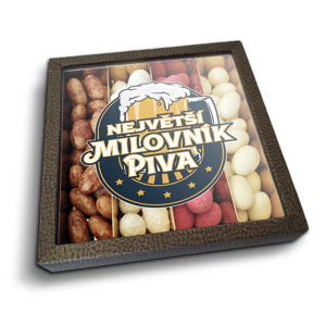 Mandle v čokoládě Největší milovník piva - 4x 80g