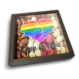Mandle v čokoládě Love is Love - 4x 80g