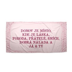 Ručník Domov 3 - 30x50 cm