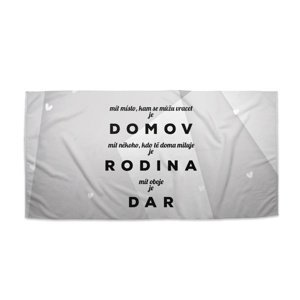 Ručník Domov 5 - 70x140 cm
