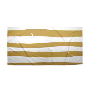Ručník Zlaté pruhy - 50x100 cm
