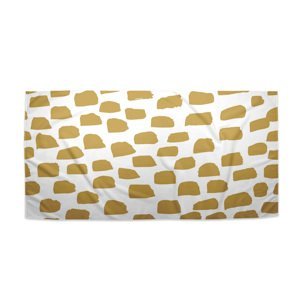 Ručník Zlaté tahy štětcem - 50x100 cm