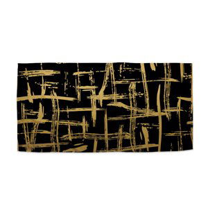 Ručník Zlaté malování - 50x100 cm