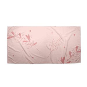 Ručník Růžové lístky - 70x140 cm