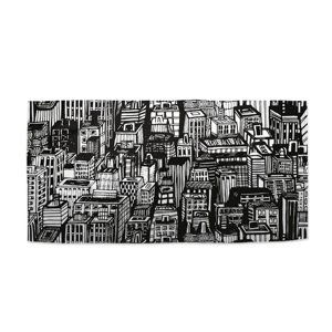Ručník Kreslené mrakodrapy - 30x50 cm