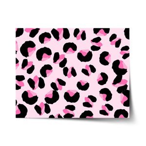 Plakát Růžový gepard - 120x80 cm