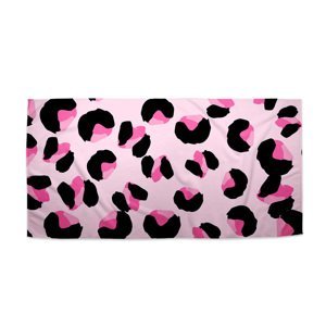 Ručník Růžový gepard - 70x140 cm