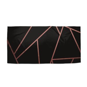 Ručník Růžové obrazce - 70x140 cm