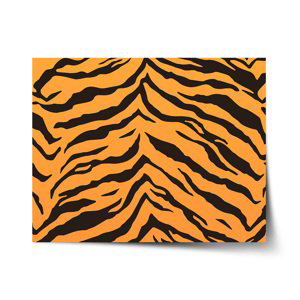 Plakát Tygří vzor - 90x60 cm