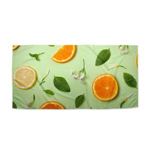 Ručník Citrus a květ - 30x50 cm